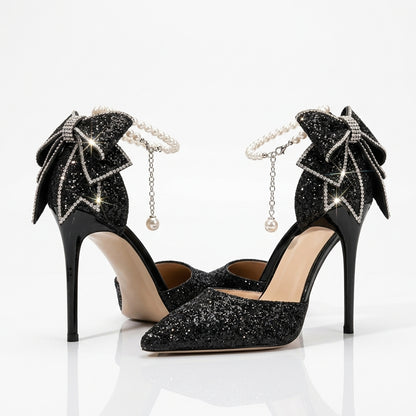Moonlight Bow Heels