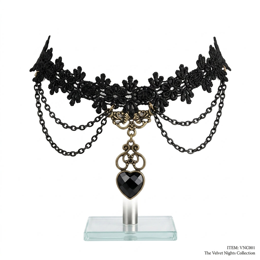 Midnight Lace Choker