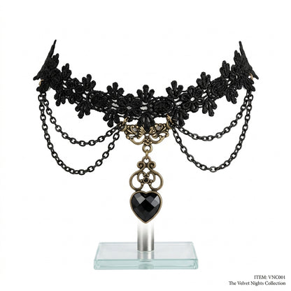Midnight Lace Choker