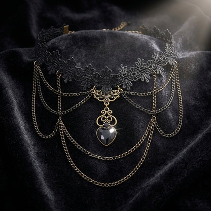 Midnight Lace Choker