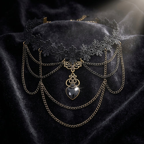 Midnight Lace Choker