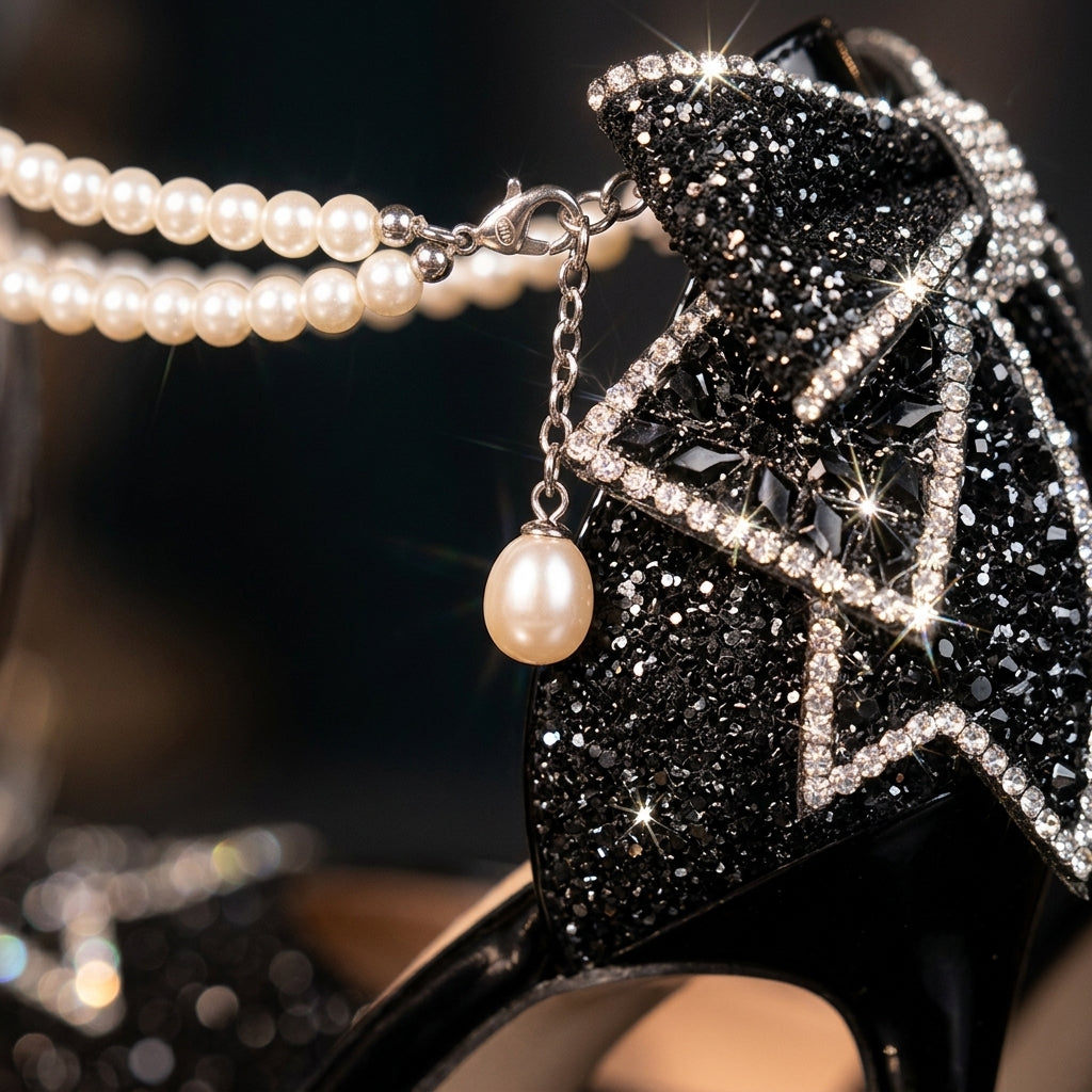 Moonlight Bow Heels
