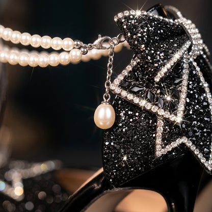 Moonlight Bow Heels