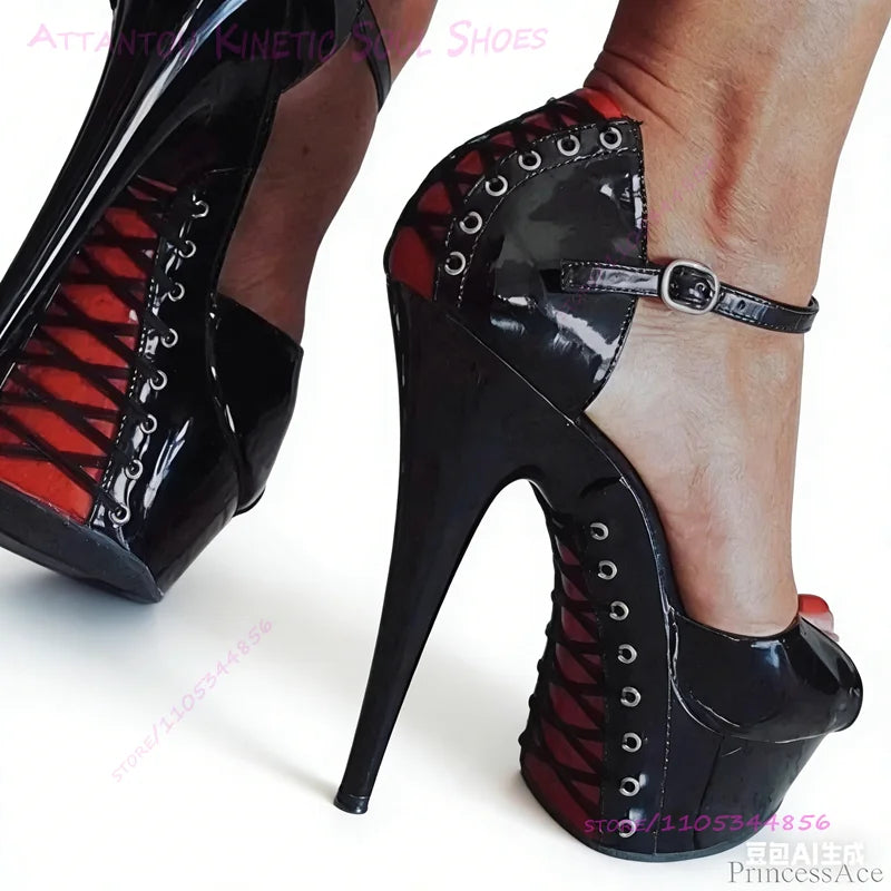 Criss Cross Heels
